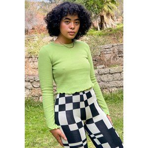 Lisa Says Gah Lola Long Sleeve Thermal Tee M